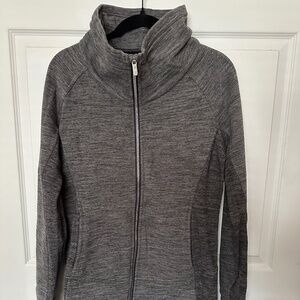 Lululemon Funnel Neck Full Zip Sweatshirt Size 10